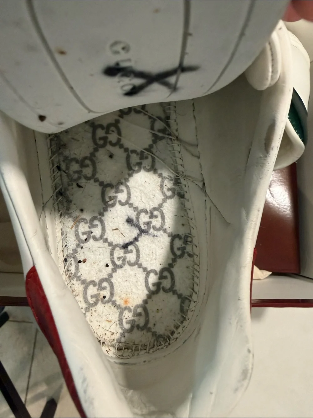 Authentic Gucci Ace/ Authentication Report Gucci Ace Bee Sneakers – US 13